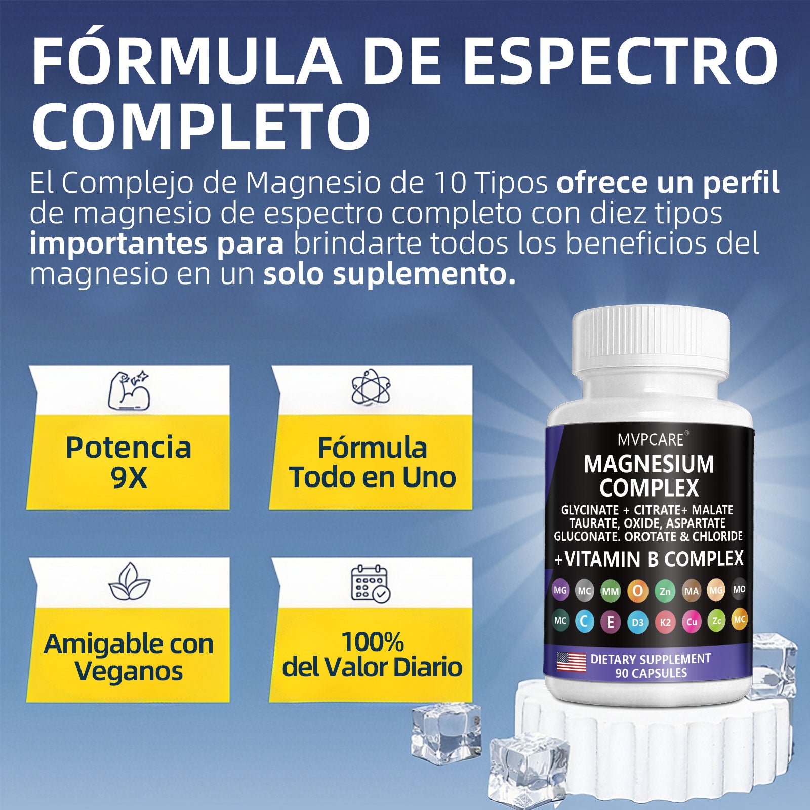 Complejo de magnesio 9 en 1