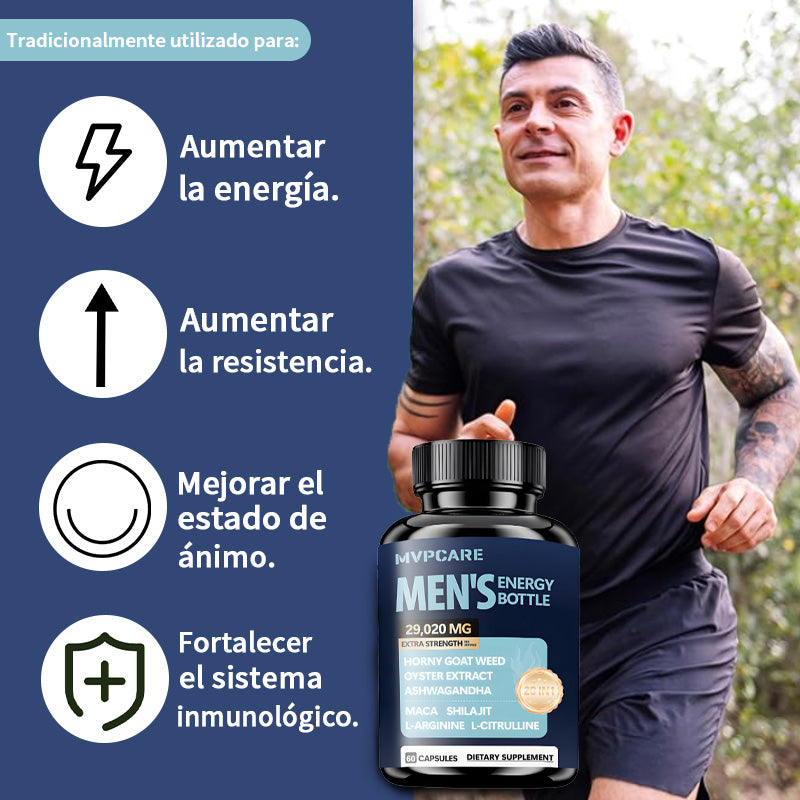 Mvpcare Men’s Energy Bottle