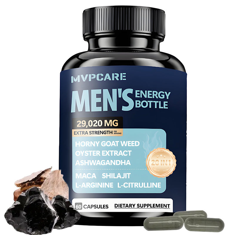 Mvpcare Men’s Energy Bottle