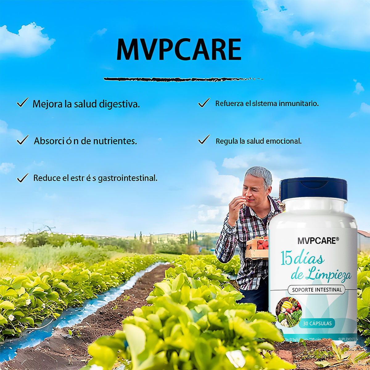 Programa De Desintoxicación Avanzada Mvpbiy 15-day Cleanse 30 Cápsulas