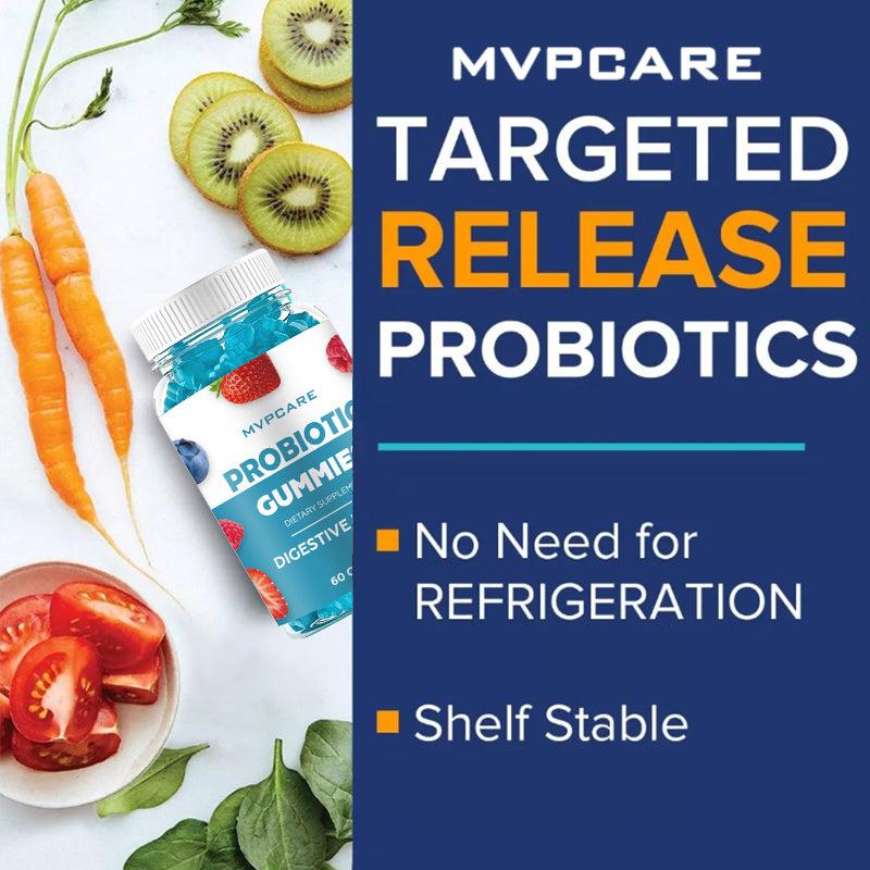 Mvpcare 10 Billones De Probioticos Con Cepas - 60 Cápsulas Gominolas