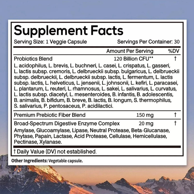 Mvpcare 10 Billones De Probioticos Con Cepas - 60 Cápsulas Gominolas