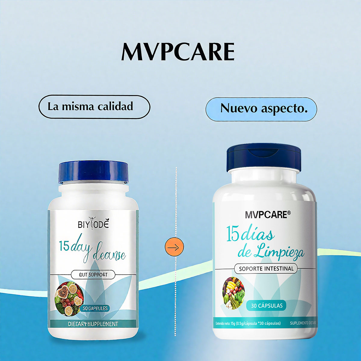 Programa De Desintoxicación Avanzada Mvpbiy 15-day Cleanse 30 Cápsulas