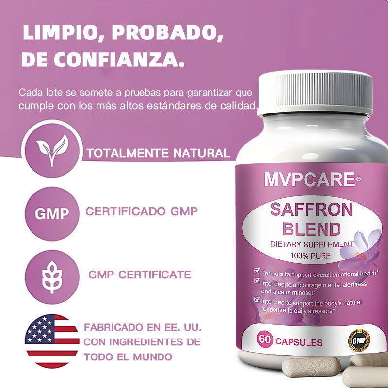Mvpcare Azafrán Suplemento[90 mg]