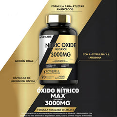 Mvpcare Nitric Oxide Supplement 3000 mg