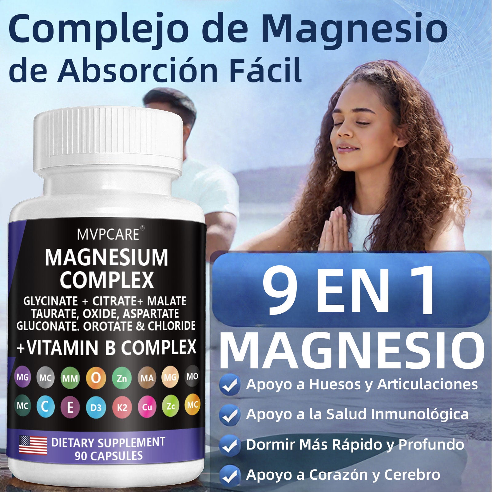 Complejo de magnesio 9 en 1