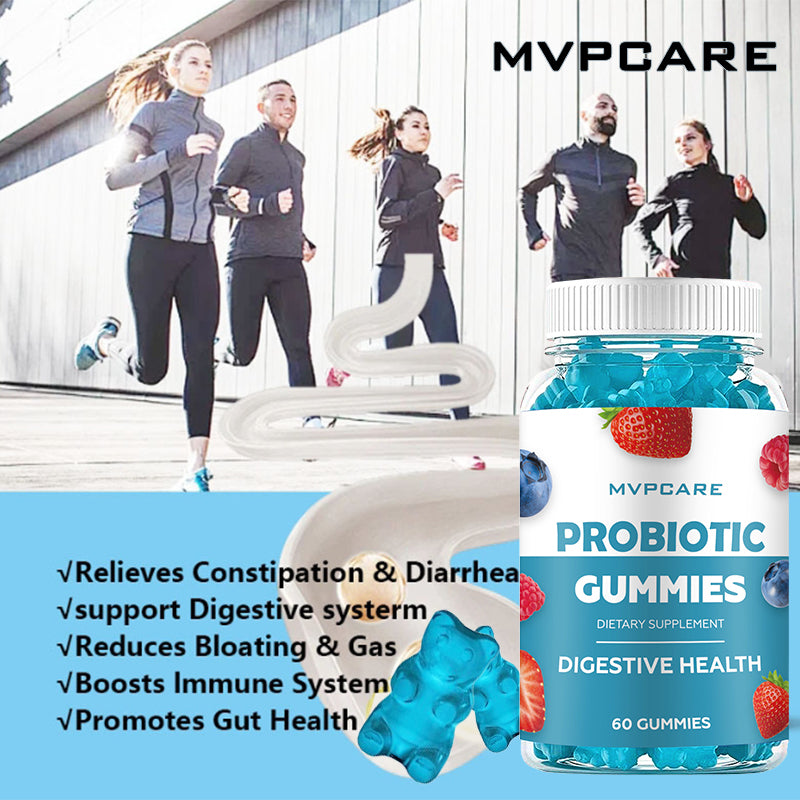 Mvpcare 10 Billones De Probioticos Con Cepas - 60 Cápsulas Gominolas