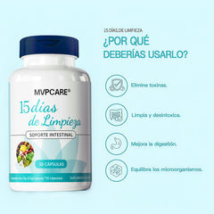 Programa De Desintoxicación Avanzada Mvpbiy 15-day Cleanse 30 Cápsulas
