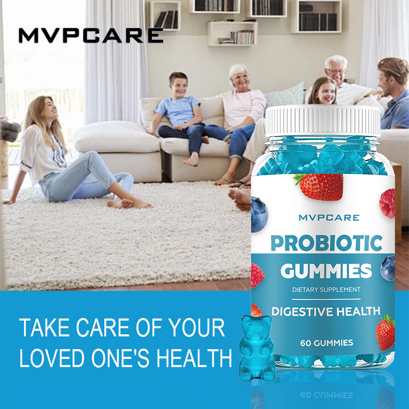 Mvpcare 10 Billones De Probioticos Con Cepas - 60 Cápsulas Gominolas