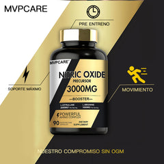 Mvpcare Nitric Oxide Supplement 3000 mg