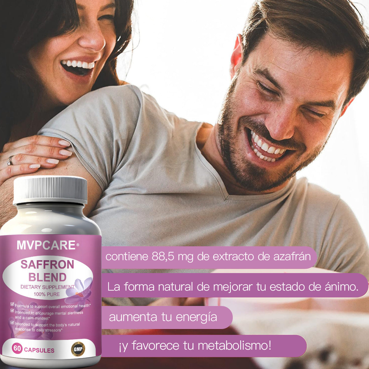 Mvpcare Azafrán Suplemento[90 mg]