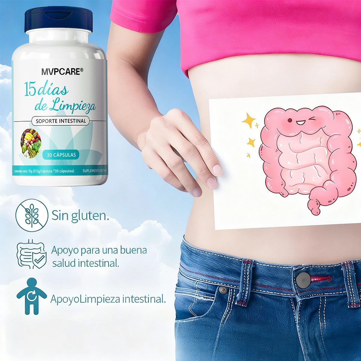 Programa De Desintoxicación Avanzada Mvpbiy 15-day Cleanse 30 Cápsulas