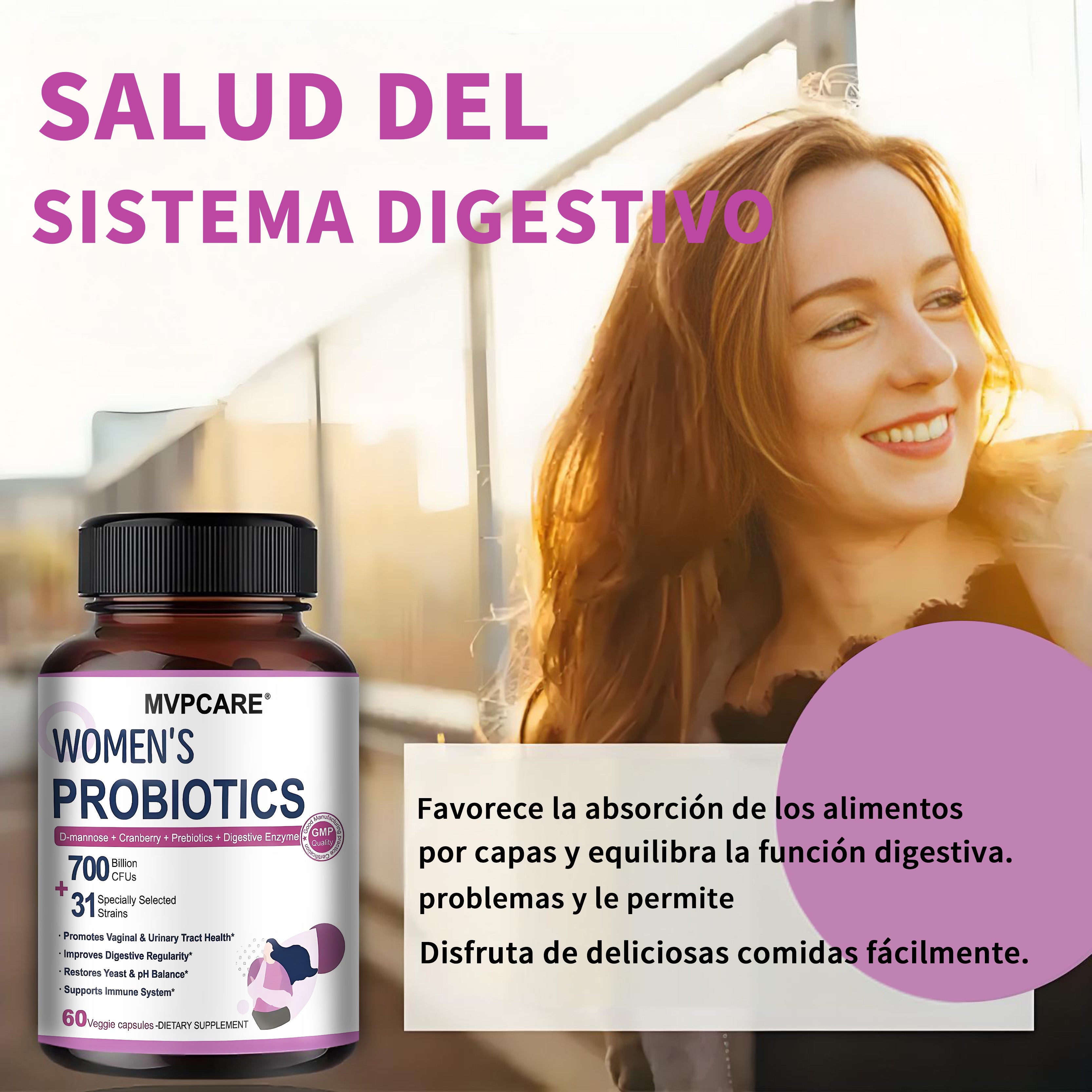 Mvpcare probióticos para mujeres