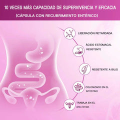 Mvpcare probióticos para mujeres