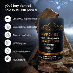 MVPCARE Shilajit Gummies del Himalaya
