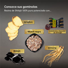 MVPCARE Shilajit Gummies del Himalaya